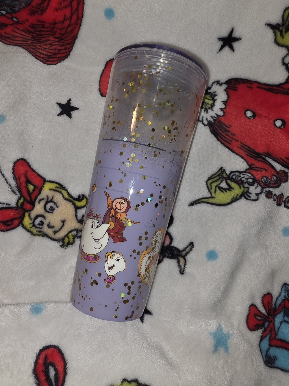 Starbucks Custom Beauty and the Beast Cup - Picture 2 of 2